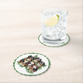 Hawaiian Bernese Mountain Dogs Flower Lei Untersetzer (Vor Ort)