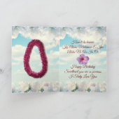 Hawaiian Birthday Card Karte (Innenseite)