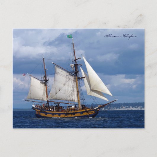 Hawaiian Chieftain Postkarte (Vorderseite)