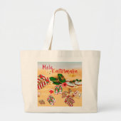 Hawaiian Christmas Beach Tasche (Vorne)