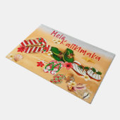 Hawaiian Christmas Door Mat Fußmatte (Schrägansicht)