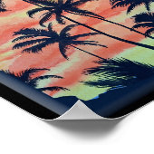 Hawaiian Coconut Palms Poster (Ecke)