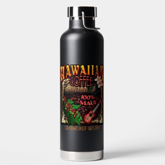 Hawaiian Coffee Insull Water Flasche (links)