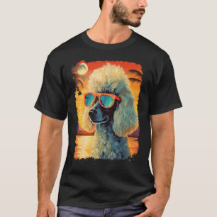 Hawaiian Dog Pudel T-Shirt