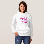 Hawaiian Dolphin Flippin’ Fabelhaftes Hoodie (Vorne ganz)