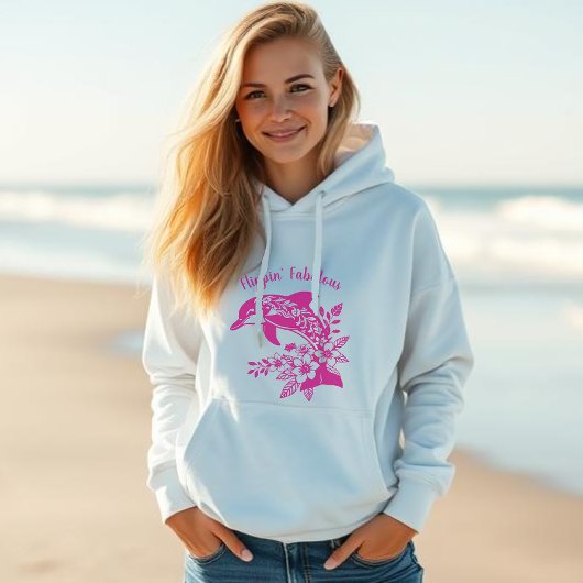 Hawaiian Dolphin Flippin’ Fabelhaftes Hoodie