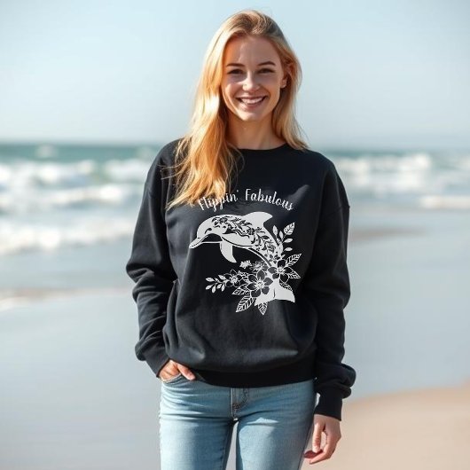 Hawaiian Dolphin Flippin’ Fabelhaftes Sweatshirt