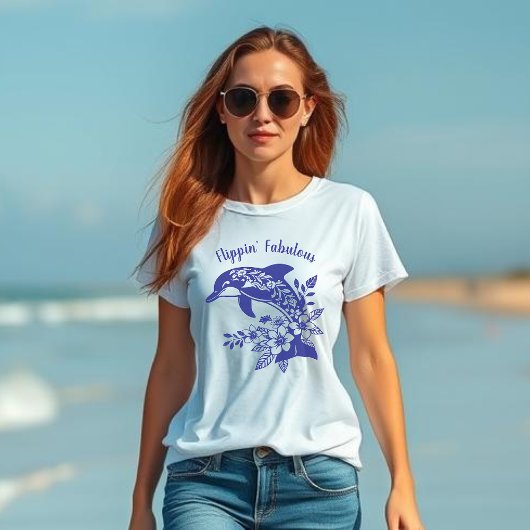 Hawaiian Dolphin Flippin’ Fabelhaftes T-Shirt