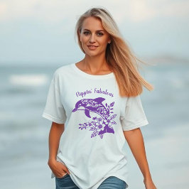 Hawaiian Dolphin Flippin’ Fabelhaftes T-Shirt