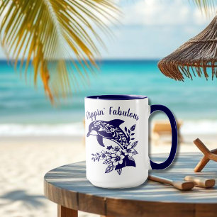Hawaiian Dolphin Flippin' Fabelhaftes Tasse