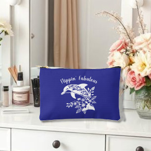 Hawaiian Dolphin Flippin' Fabulous Blue Zubehörtasche
