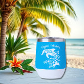 Hawaiian Dolphin - Flippin' Fabulous-Light Blue