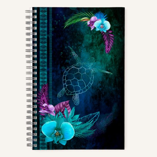 Hawaiian Dreams Notebook Notizblock (Vorderseite)