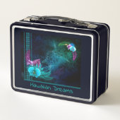 Hawaiian Dreams Retro Lunch Box (Rückseite)