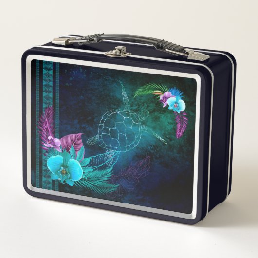 Hawaiian Dreams Retro Lunch Box (Vorderseite)