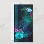 Hawaiian Dreams Tall Note Card Dankeskarte (Vorderseite)