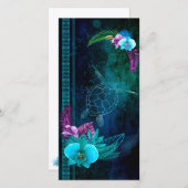 Hawaiian Dreams Tall Note Card Dankeskarte (Vorne/Hinten)
