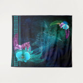 Hawaiian Dreams Wall Tapestry Wandteppich (Vorderseite (Horizontal))