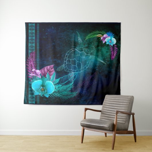 Hawaiian Dreams Wall Tapestry Wandteppich (Beispiel (Horizontal))