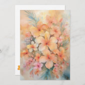 Hawaiian Dreamy Hibiskus Feiertagskarte (Vorne/Hinten)