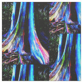 HAWAIIAN EUCALYPTUS RAINBOW BAUM STOFF (Nahaufnahme)