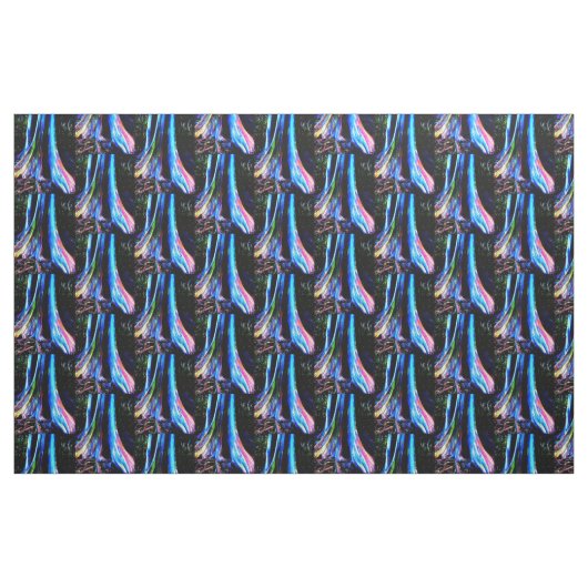 HAWAIIAN EUCALYPTUS RAINBOW BAUM STOFF (Fat Quarter (45,7 x 55,9 cm))