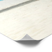 Hawaiian Exotic Beach Palm Trees Poster (Ecke)