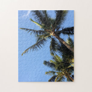 Hawaiian Exotic Beach Palm Trees Puzzle
