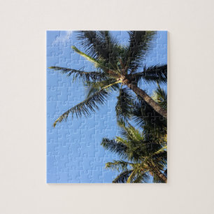 Hawaiian Exotic Beach Palm Trees Puzzle