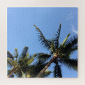 Hawaiian Exotic Beach Palm Trees Puzzle (Horizontal)