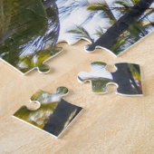 Hawaiian Exotic Beach Palm Trees & Sky Puzzle (Seite)