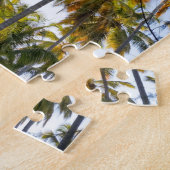 Hawaiian Exotic Beach Palm Trees & Sky Puzzle (Seite)