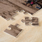 Hawaiian Exotic Beach Palmen & Sunrise Puzzle (Seite)