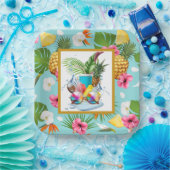 Hawaiian Feast  Pappteller (Party)