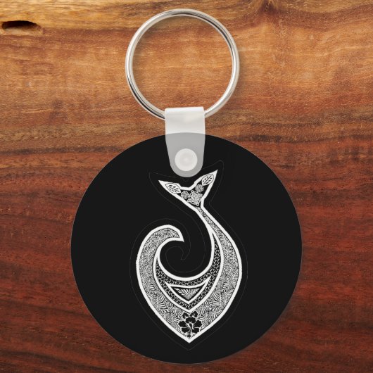 Hawaiian Fish Hook Schlüsselanhänger (Vorderseite)