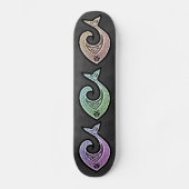 Hawaiian Fish Hook Skateboard (Vorderseite)