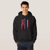 Hawaiian Flag Hawaii Hoodie (Vorne ganz)