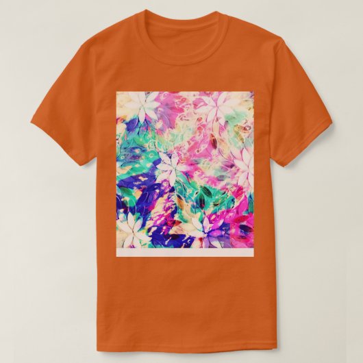 Hawaiian Floral Design TShirt (Design vorne)