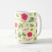 Hawaiian Floral Mug Kaffeetasse (VorderseiteRechts)