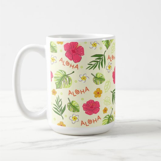 Hawaiian Floral Mug Kaffeetasse (Links)