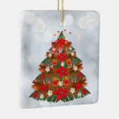 Hawaiian Floral Weihnachtsbaum Holiday Ornament (Rechts)