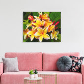 Hawaiian Frangipani Leinwanddruck (Insitu (Wohnzimmer))