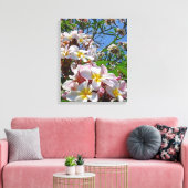 Hawaiian Frangipani Leinwanddruck (Insitu (Wohnzimmer))