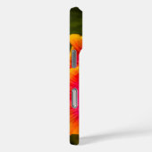 Hawaiian Fuchsia und Orange Hibiskus aus Kauai Ca Case-Mate iPhone Hülle (Rückseite / Rechts)