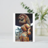 Hawaiian Fury Postkarte (Stehend Vorderseite)