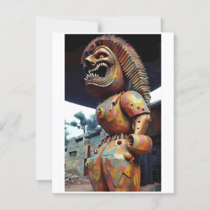 Hawaiian Fury Postkarte