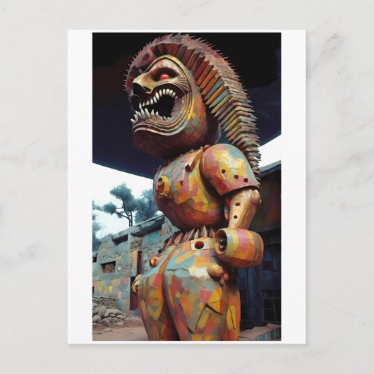 Hawaiian Fury Postkarte (Vorderseite)