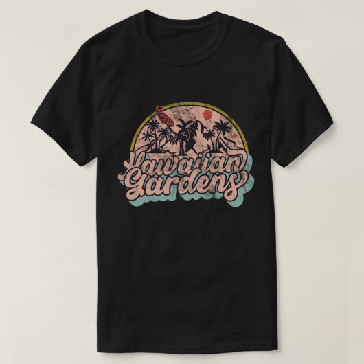 Hawaiian Gardens, Kalifornien T-Shirt (Design vorne)