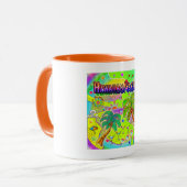 Hawaiian Gardens Mind Focus Tasse (Vorderseite Links)