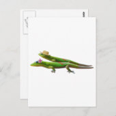 Hawaiian Geckos Postkarte (Vorne/Hinten)